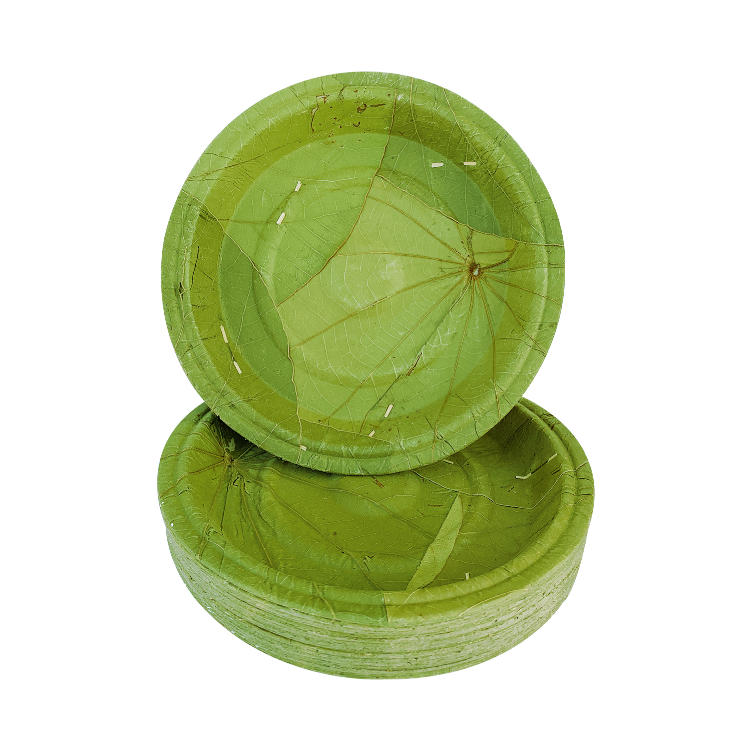 Image#3#yastugreen-sal-leaf-patrali-plate-bowl-eco-friendly-disposable-6Inch-biodegradable-pack-50-3